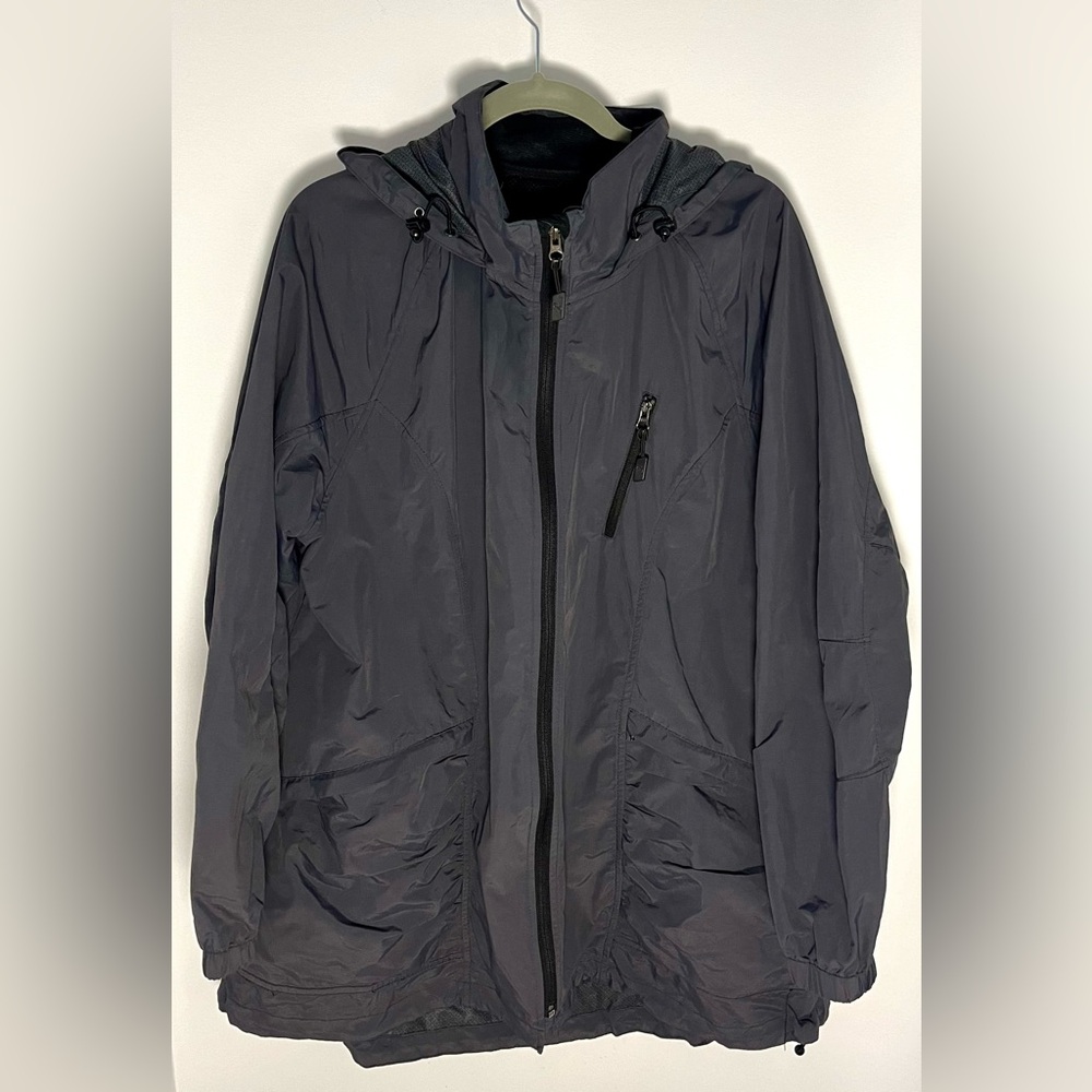 VGUC 1X Nola Gray Shell/Windbreaker